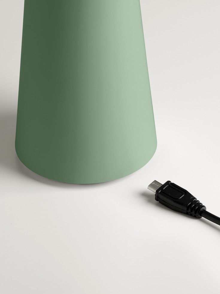 Nielsen Light Move Me genopladelig bordlampe, grøn