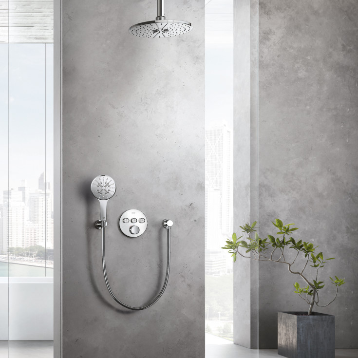 Grohe Grohtherm SmartControl 310 brusesæt, krom