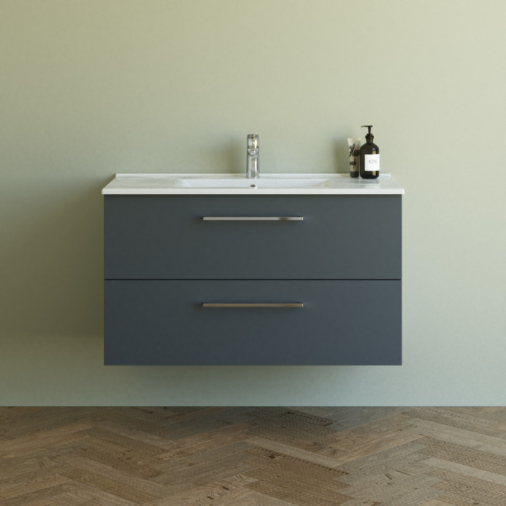 Dansani Mido+ møbelpakke, 101x45,5 matt grå