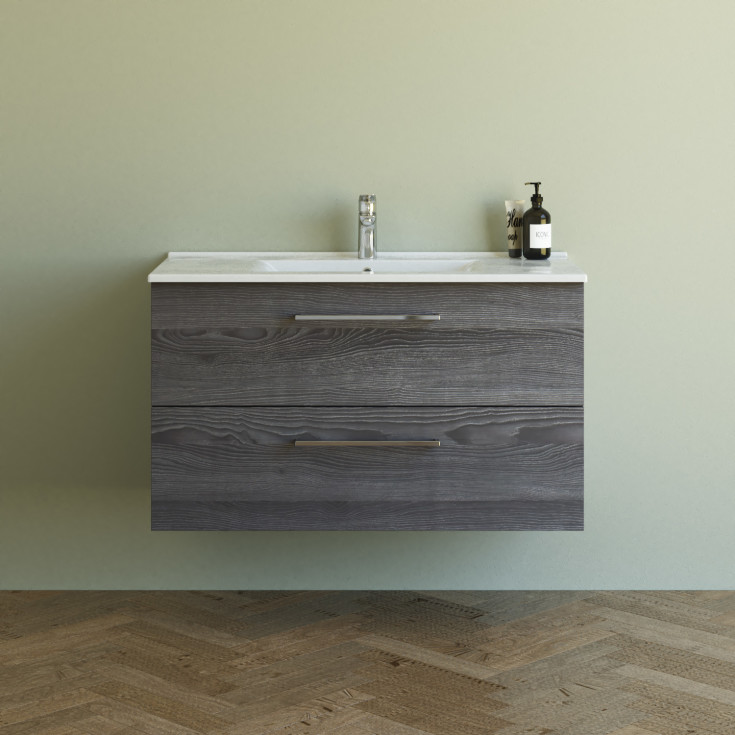 Dansani Mido+ möbelpaket, 101x45,5 cm, grå