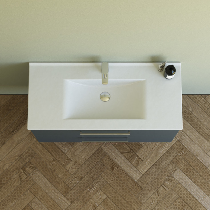 Dansani Mido+ møbelpakke, 101x45,5 matt grå