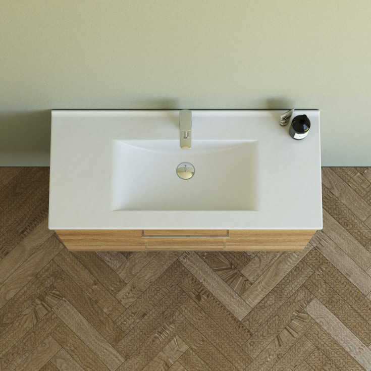 Dansani Mido+ møbelpakke, 101x45,5  eik