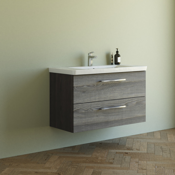 Dansani Mido+ møbelpakke, 102,7x47,2 cm, grå