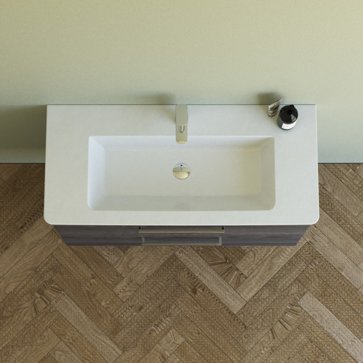 Dansani Mido+ møbelpakke, 102,7x47,2 cm, grå