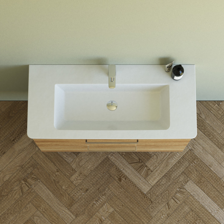 Dansani Mido+ møbelpakke, 102,7x47,2 eik