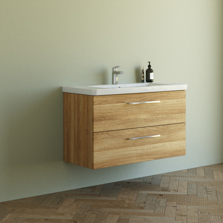 Dansani Mido+ møbelpakke, 102,7x47,2 eik