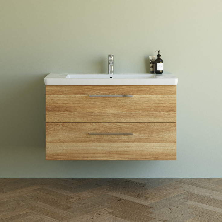 Dansani Mido+ møbelpakke, 102,7x47,2 eik