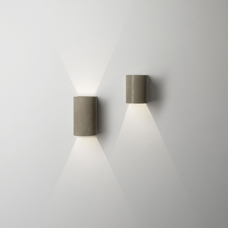 Astro Dunbar udendørs væglampe, beton, H12 cm