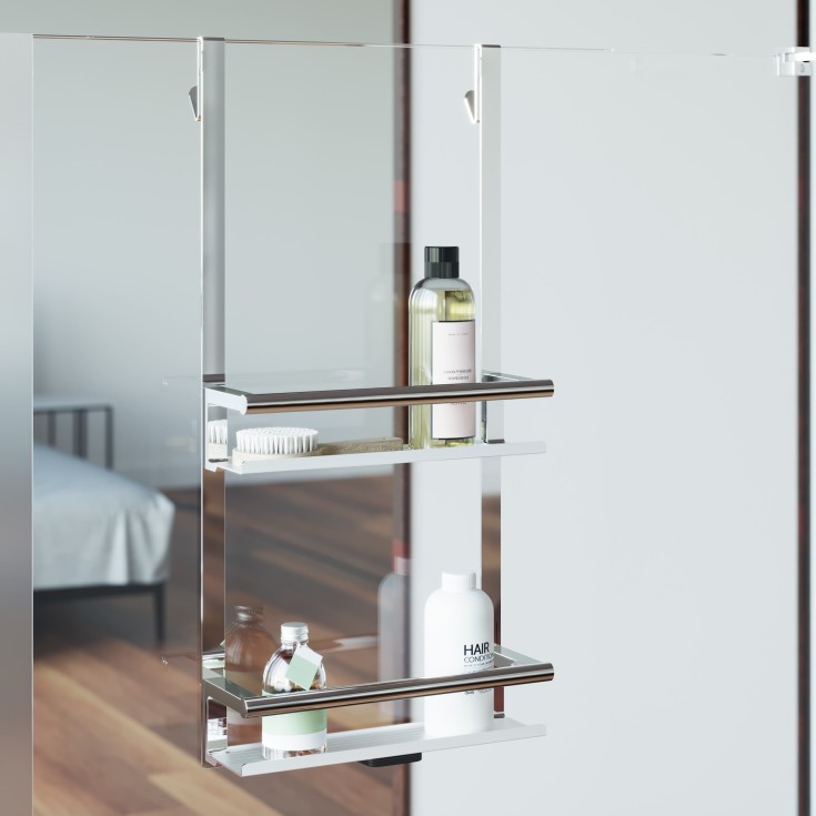 Cosmic Architect S+ brusehylde, krom