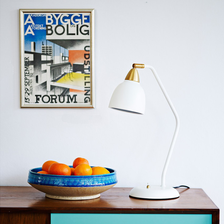 Superliving Urban bordlampe, hvid