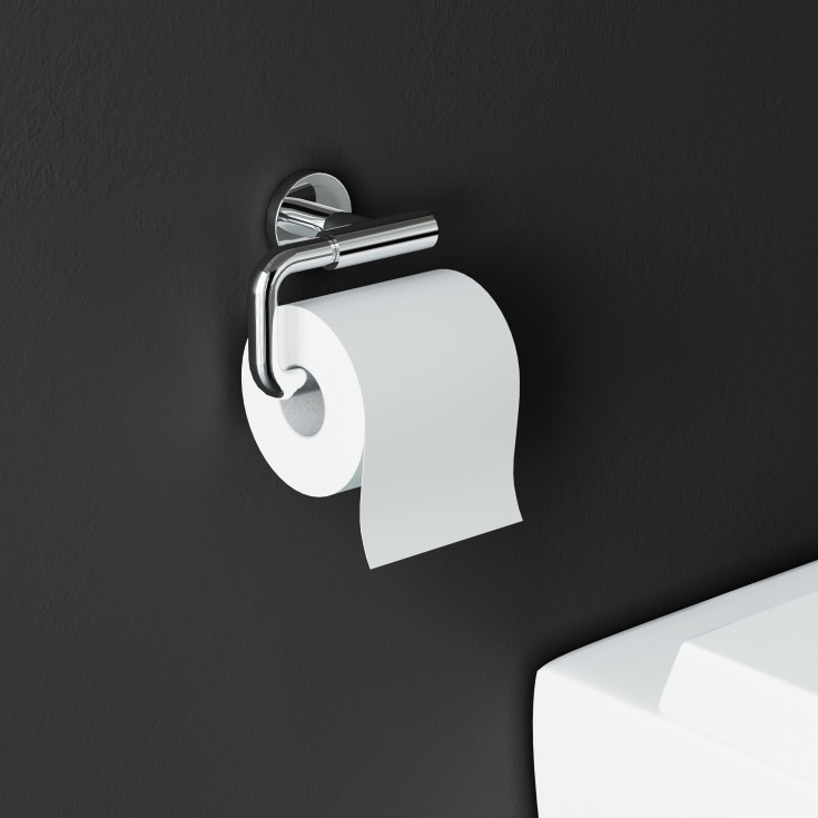 Cosmic Architect S+ toiletrulleholder, krom