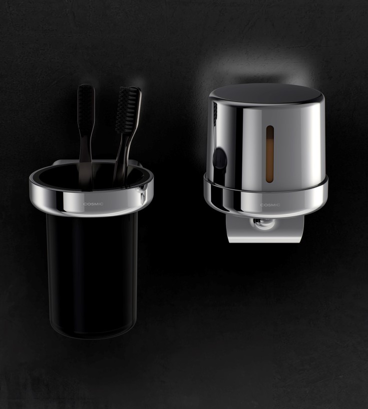 Cosmic Architect S+ såpedispenser, krom