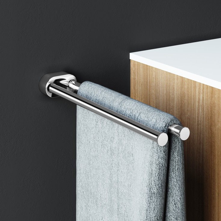 Cosmic Architect S+ håndklestang, 40,2 cm, krom