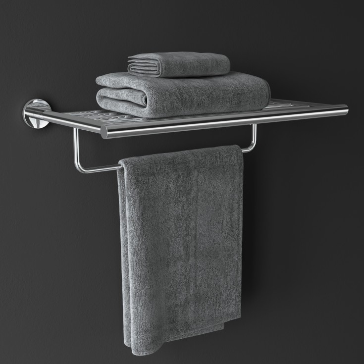 Cosmic Architect S+ hylla, 55x30,1 cm, krom