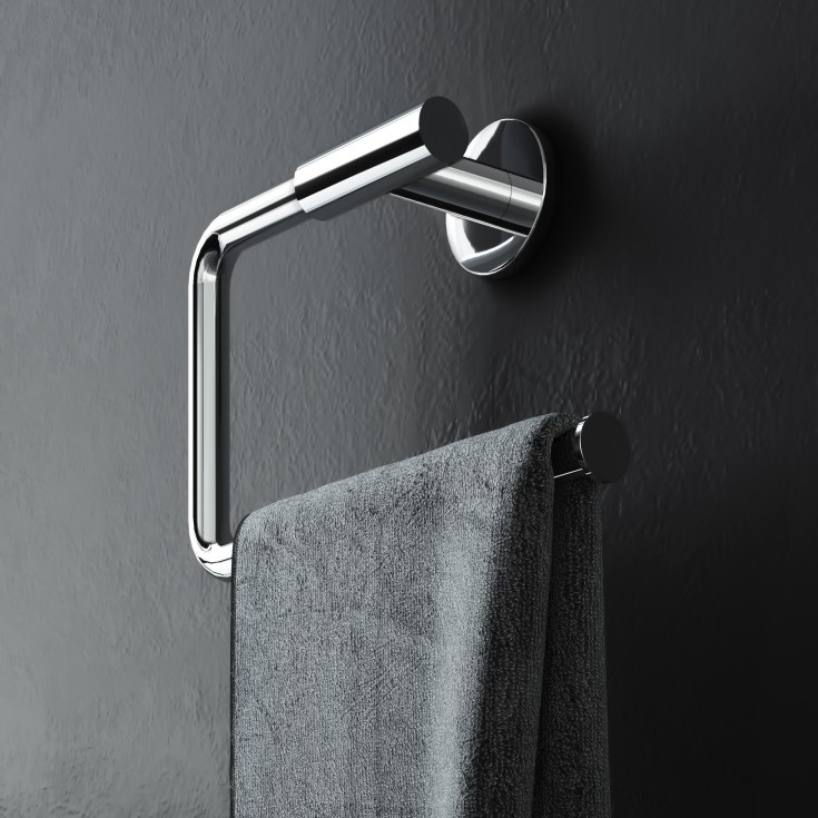 Cosmic Architect S+ håndkleholder, krom