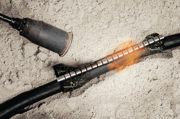 5 stk Reparationsmuffe RMS 76/22, L1000 mm, kabeldiameter Ø28-65mm