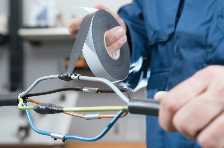 HelaTape Power810 19 mm x 9,1 m selvvulkan. højspændingstape