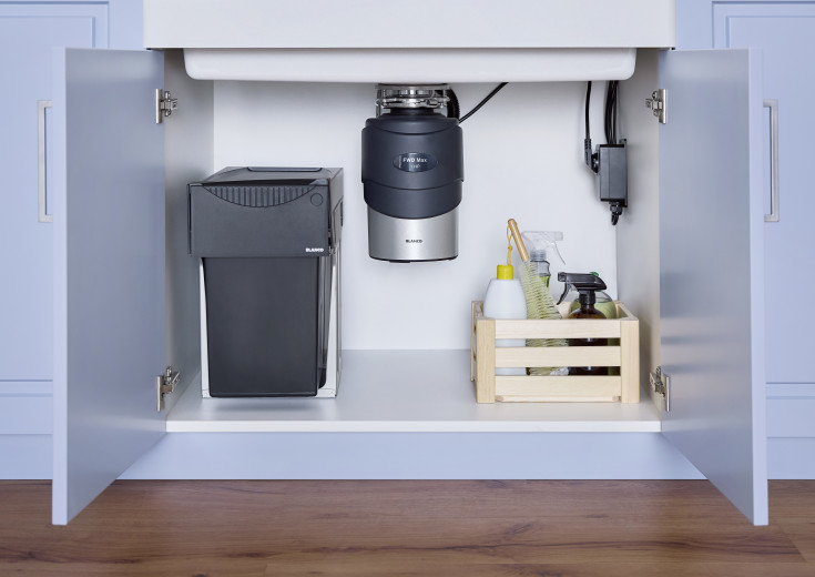 Blanco Max kökskvarn, 1 hk, svart