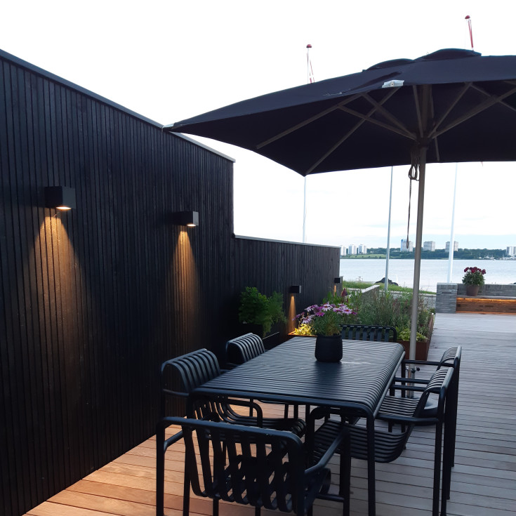 Antidark Arca udendørs væglampe