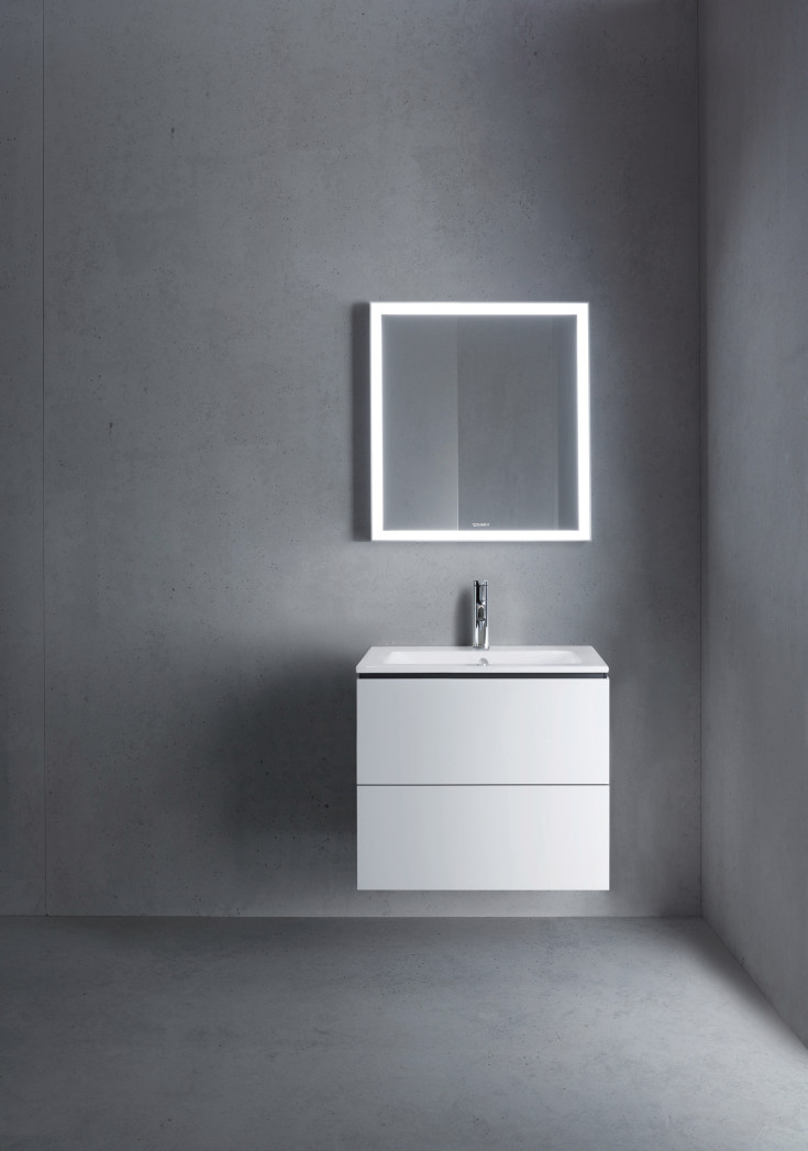 Duravit L-Cube tvättställsunderskåp, 62x48 cm, matt vit