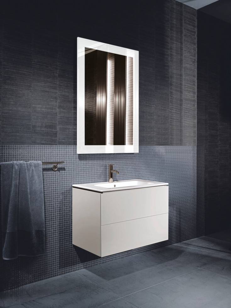 Duravit L-Cube tvättställsunderskåp, 82x48 cm, matt vit