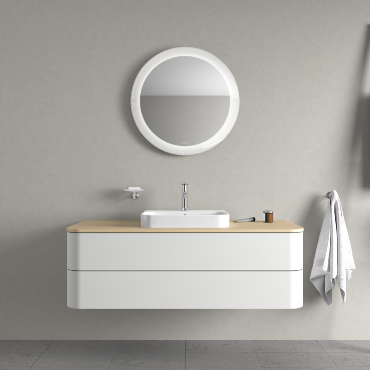 Duravit Happy D.2 tvättställ, 50x40 cm, vit