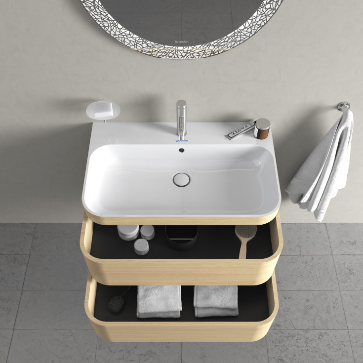Duravit Happy D.2 möbelpaket, 77,5x49 cm, ek