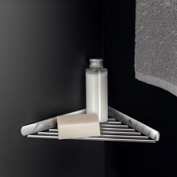 Cosmic Logic brusehylde, poleret rustfrit stål