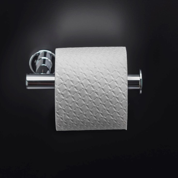 Cosmic Architect toiletrulleholder, krom