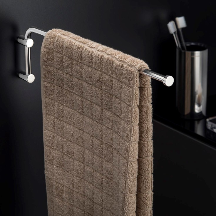 Cosmic Logic håndklestang, 40 cm, polert rustfritt stål