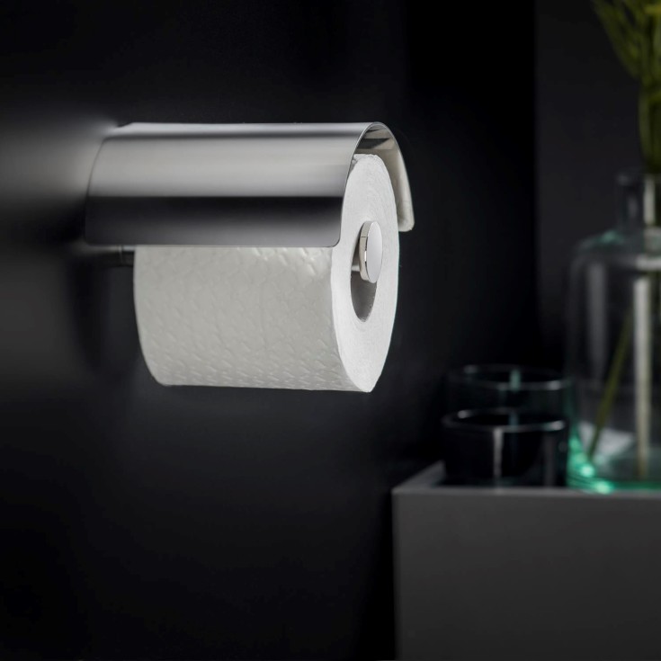 Cosmic Logic toalettpappershÄllare, polerat rostfritt stÄl