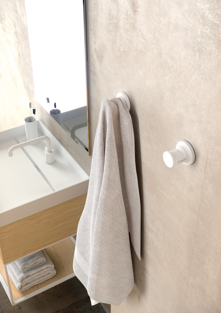 Cosmic Geyser tannkrus, matt hvit