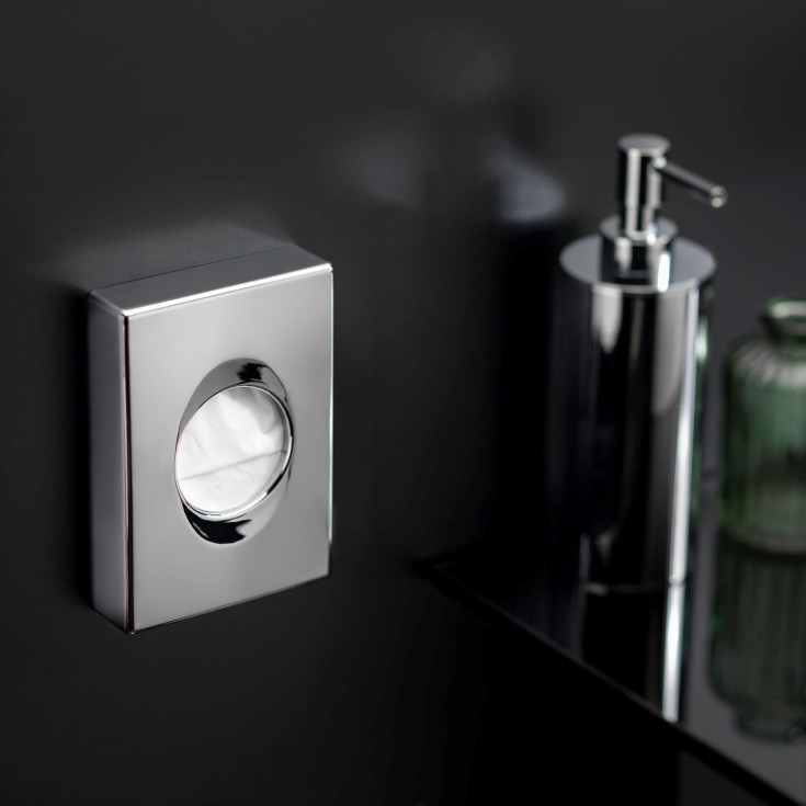 Cosmic Architect påsedispenser, matt silver