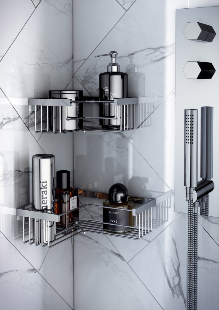 Cosmic Essentials dusjhylle, krom