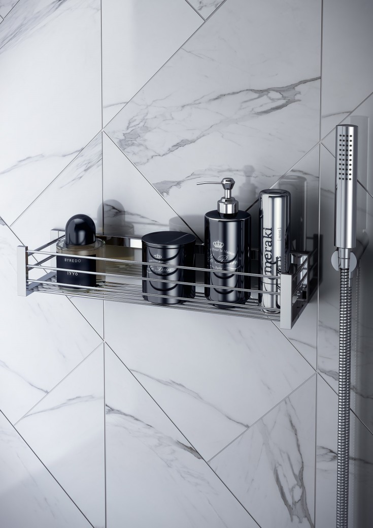 Cosmic Essentials brusehylde, krom