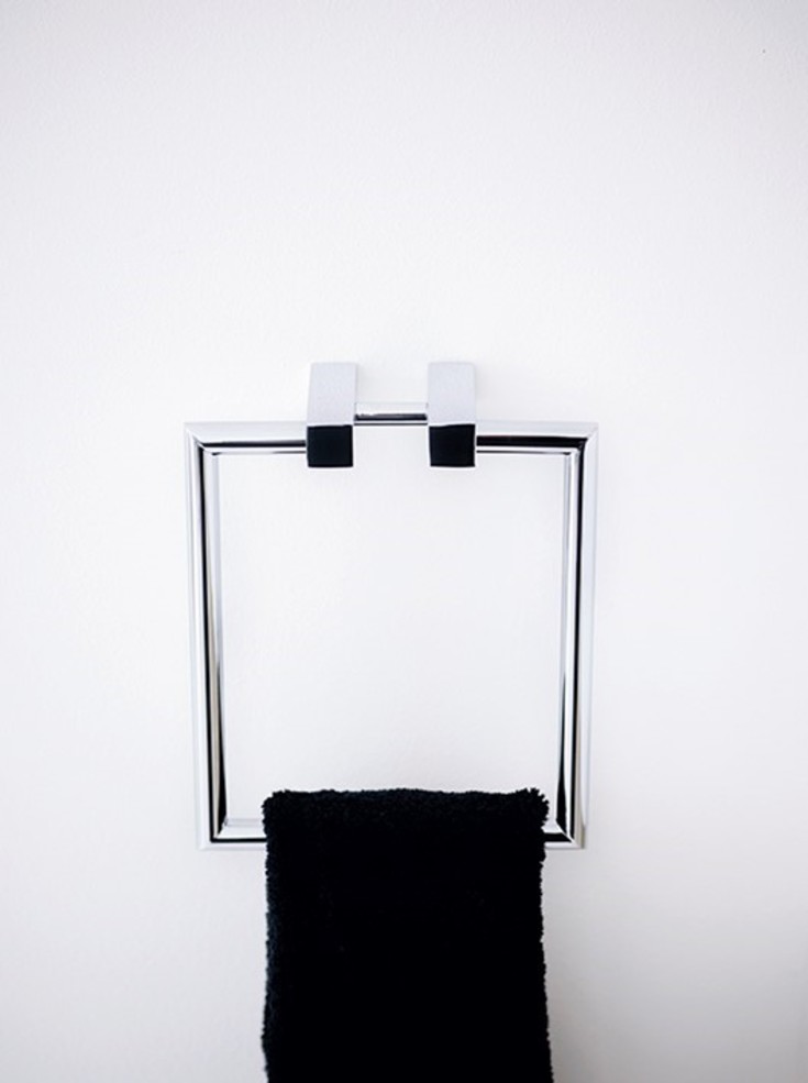 Cosmic Metric håndklædeholder, krom