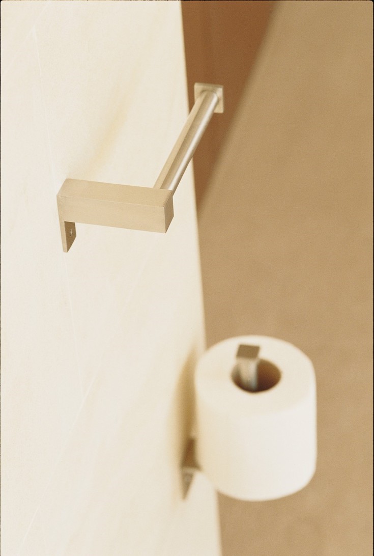 Cosmic Metric toiletrulleholder, rustfrit stål