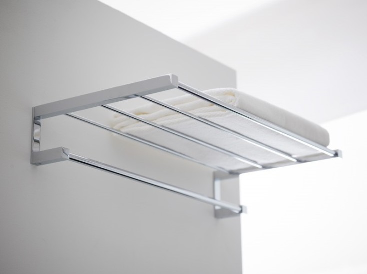 Cosmic Metric hylla, 60x30,4 cm, krom