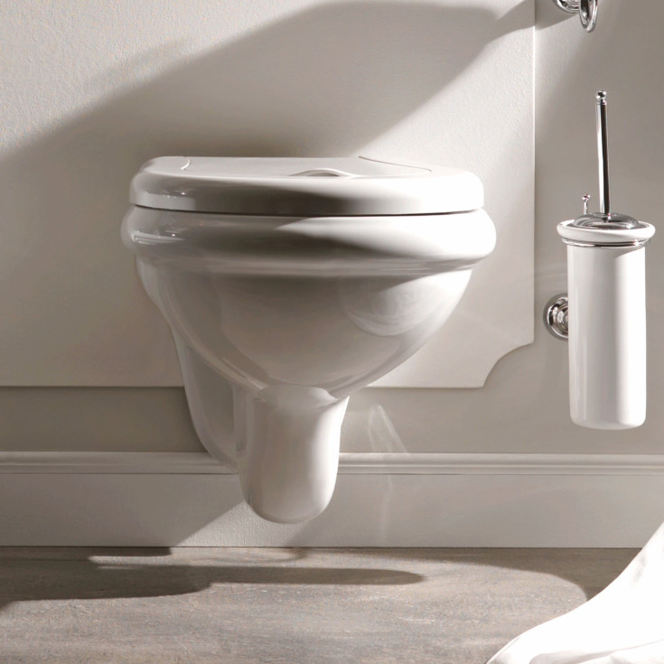 Lavabo Retro vegghengt toalett, hvit