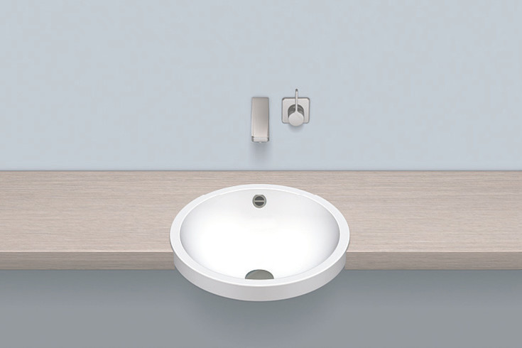 Alape S450 håndvask, 45x45 cm, hvid