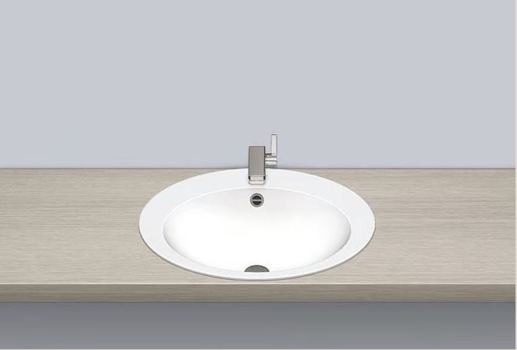 Alape EB O600H håndvask, 60x50 cm, hvid