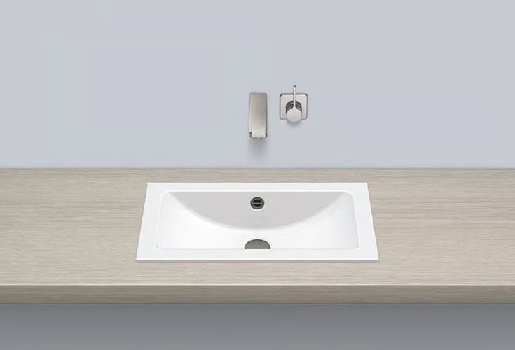 Alape R585 håndvask, 58,5x34,7 cm, hvid