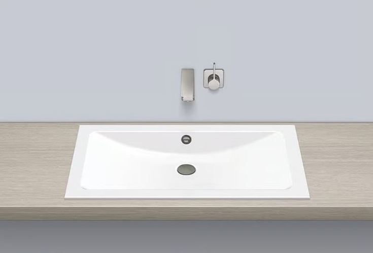 Alape R800 håndvask, 80x50 cm, hvid