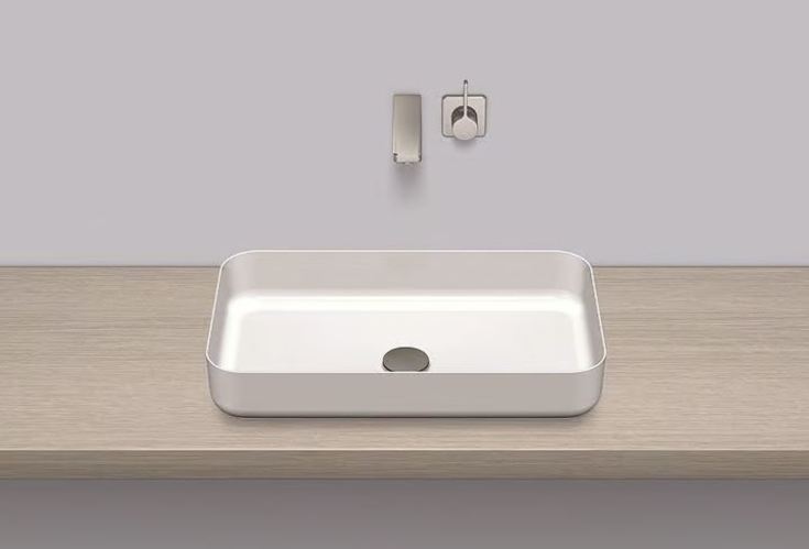 Alape SR650 håndvask, 59,9x34,9 cm, hvid