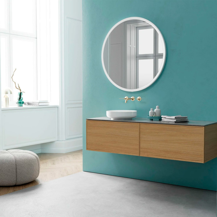 Alape Sondo håndvask, 40x40 cm, hvid