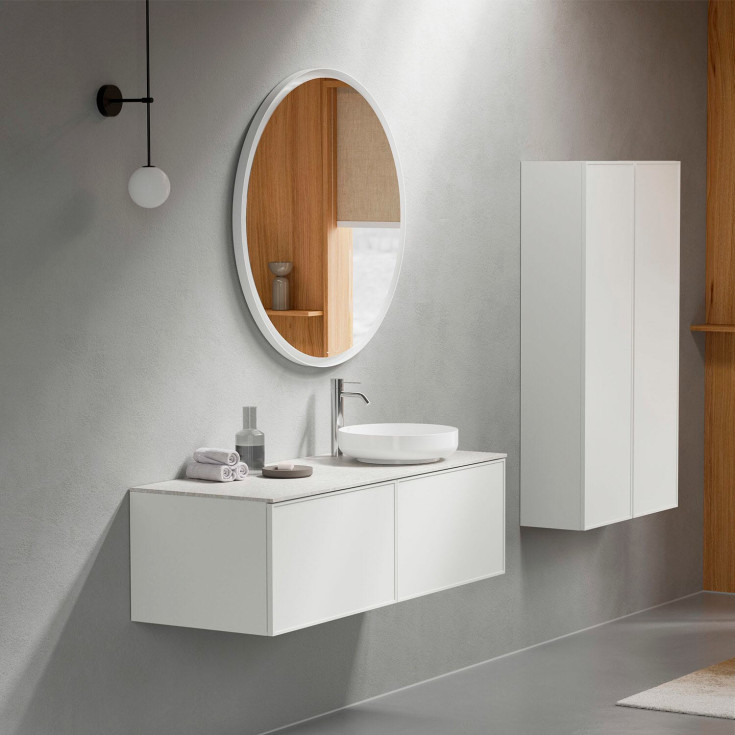 Alape Sondo håndvask, 40x40 cm, hvid