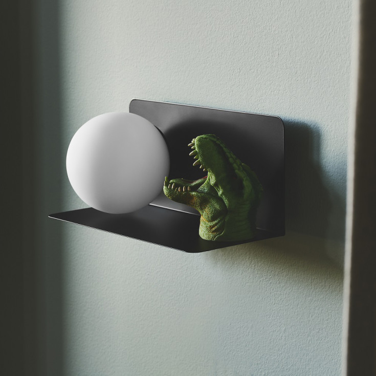 Nordlux Lilibeth vegglampe, sort