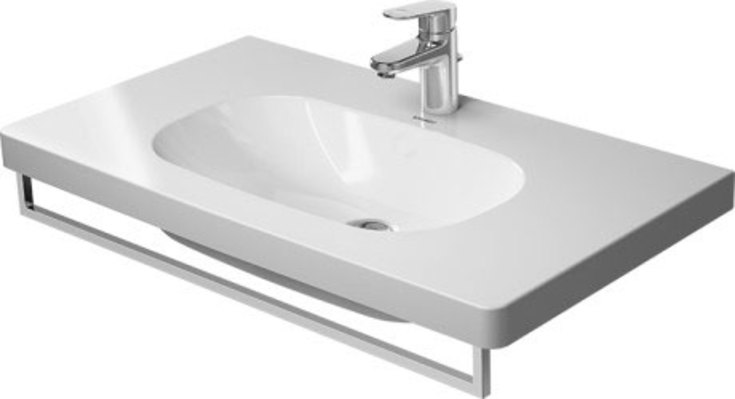 Duravit Vero håndklædeholder til håndvask, 81 cm, krom