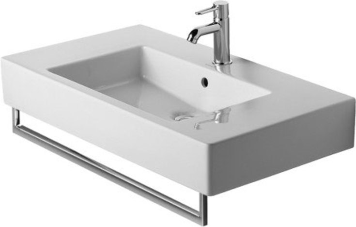 Duravit Vero håndklædeholder til håndvask, 81 cm, krom
