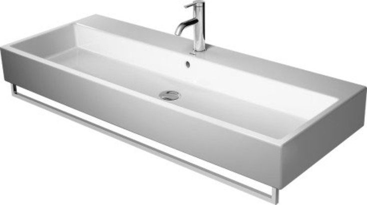 Duravit Vero håndklædeholder til håndvask, 115 cm, krom